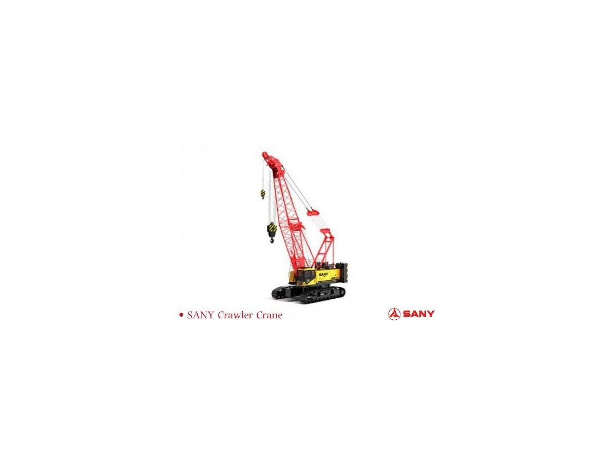 Grue sur chenilles SANY